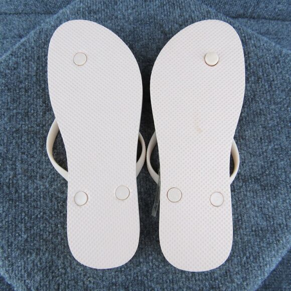 Old Navy‎ Women Flip Flop Sandal Shoes Pink Synthetic Size 9 Medium - Picture 6 of 8